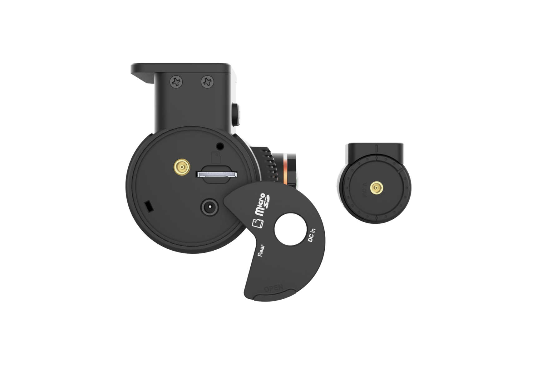 970X-2CH64PLII LTE - Blackvue 4K UHD front and 1080P HD rear cameras with 64GB LTE module built-in